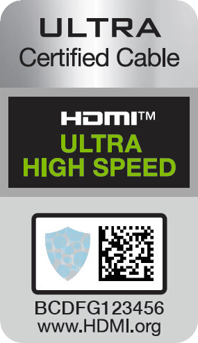 HDMI Premium certified cable