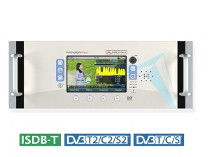 Promax Top class TV & Satellite Analyser  (DVB & ISDB-T). GPS included. Rack Version