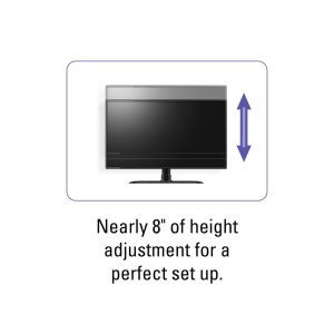 SANUS Swiveling TV Base fits TVs 32-60” TVs