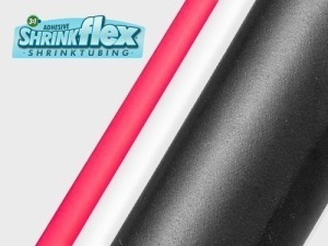 H3A  Shrinkflex 3:1 Dual Wall Adhesive 4ft Stick RED