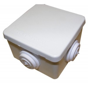 IP55 80mm x 80mm x 50mm Connection Box
