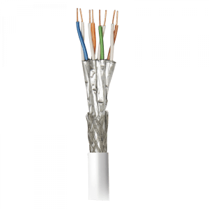 CAT 7 23AWG (Solid Copper) S/FTP - LSFH White–CPR Cca